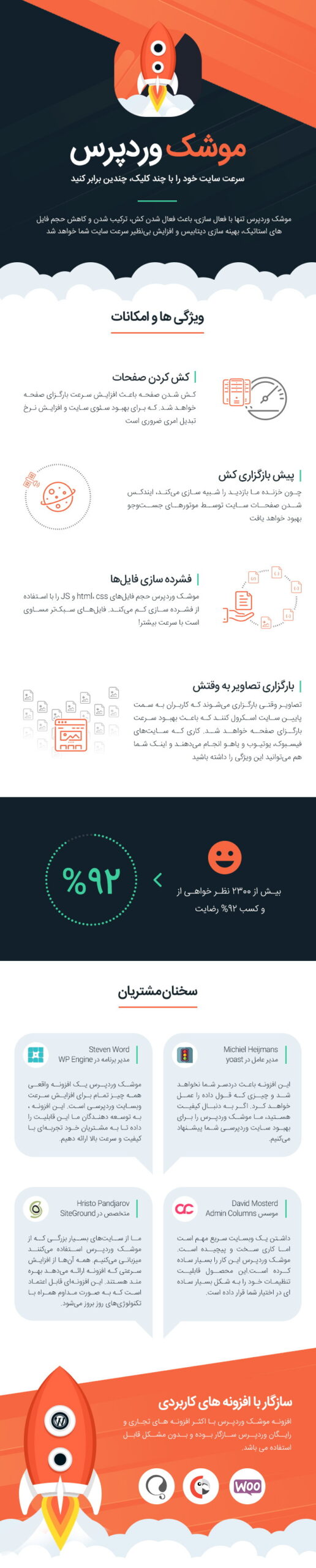 افزونه کش وردپرس WP Rocket | دانلود افزونه افزایش سرعت سایت